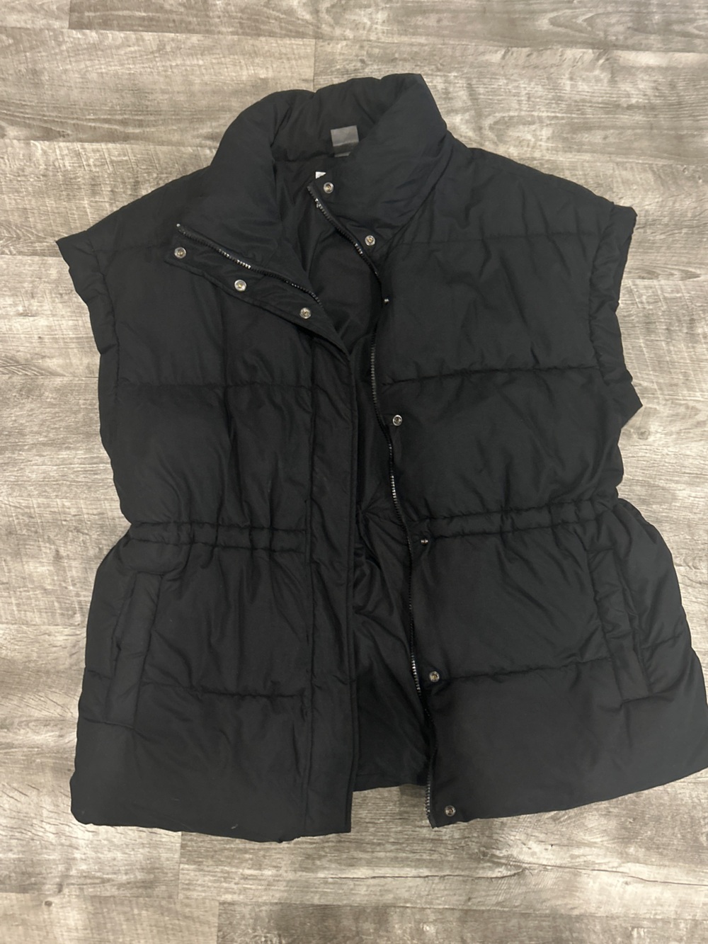 CALIA by Carrie Underwood Black Quilted Puffer Vest